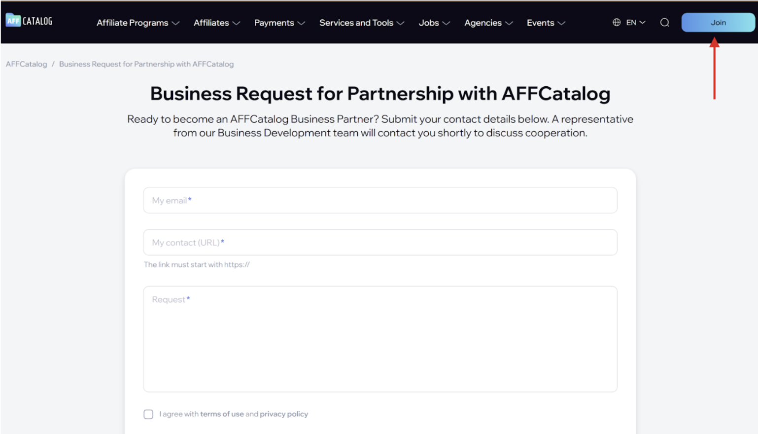 AFFCatalog