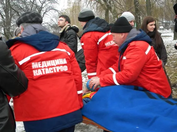 У Хмельницькому відбулося тренування органів управління, сил та засобів цивільного захисту щодо дій під час пропуску льодоходу та паводку (Фоторепортаж) + (Відео) — фото 9