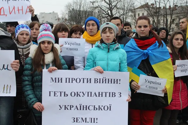 Хмельничани порівняли Путіна із дияволом (Фоторепортаж) + (Відео) — фото 1