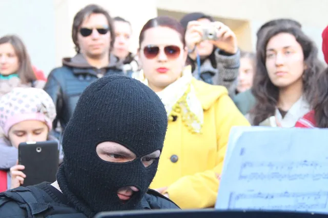 Знаменитий «Піаніст-екстреміст» виступив у Хмельницькому (Фоторепортаж) + (Відео) — фото 1