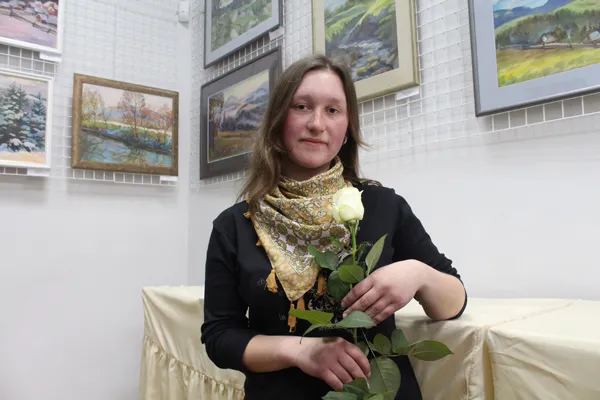 Хмельничанка Анна Трачук представила першу персональну виставку живопису (Фото) + (Відео) — фото 2