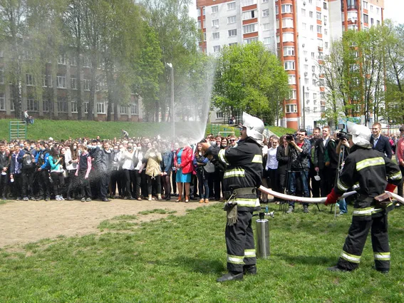 У Хмельницьких школах проведели День цивільного захисту (Фоторепортаж) + (Відео) — фото 2