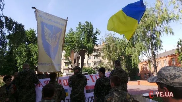 Хмельницька Самооборона вшанувала загиблих героїв Майдану (Фоторепортаж) + (Відео) — фото 9
