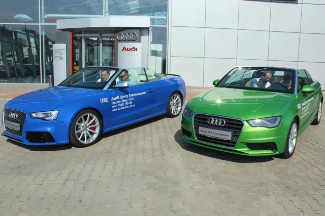 Шоу ексклюзивних кабріолетів Audi просто неба (Фото) — фото 2