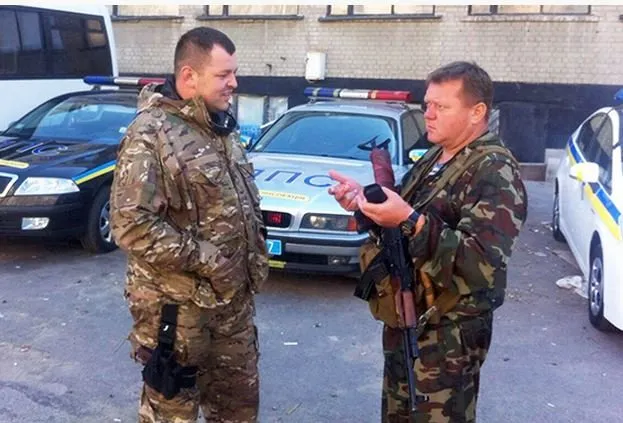 У Слов'янську відбулася чергова ротація хмельницьких працівників ДАІ (Фото) — фото 3