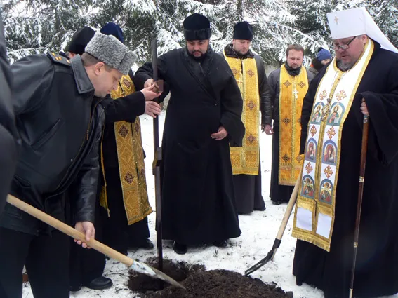 На вулиці Гарнізонній побудують Храм на честь Свята Стрітення Господнього (Фото) — фото 1