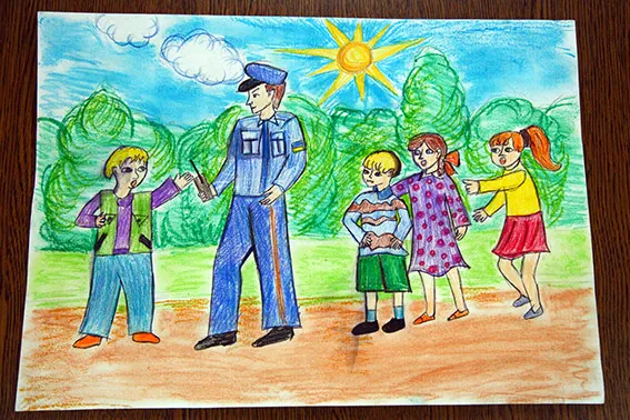 У Хмельницькому нагороджено переможців конкурсу дитячого малюнку про міліцію (Фото) + (Відео) — фото 3