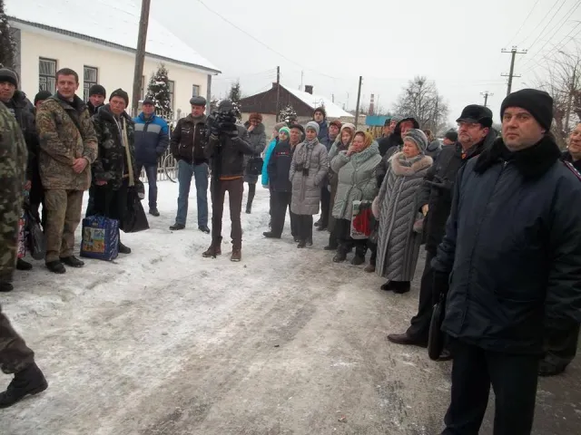 Славутчина проводжала до війська відмобілізованих громадян 1-ї хвилі часткової мобілізаці (Фоторепортаж) — фото 3