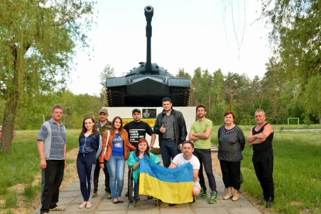 «Мистецька подільська сотня» побувала в зоні АТО (фото) — фото 1