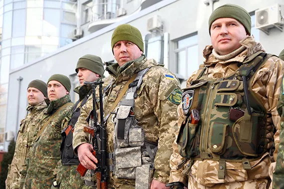 Хмельницькі правоохоронці повернулись із зони АТО — фото 8