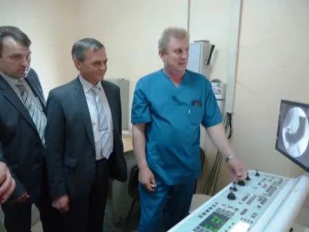 В Новоушицькій районній лікарні презентували новий рентген-кабінет — фото 2