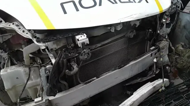 На Хмельниччині автомобіль патрульної поліції їхав на виклик та зіткнувся ще з чотирма автівками — фото 9
