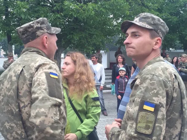 45 бійців з Кам'янця вирушили в зону АТО — фото 3