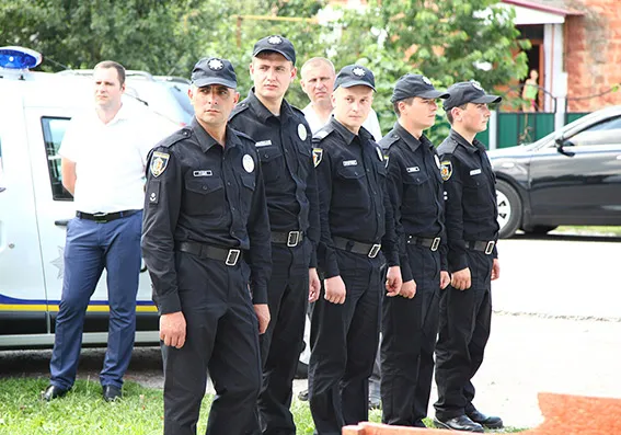 На Хмельниччині відбулося відкриття першої поліцейської станції — фото 1