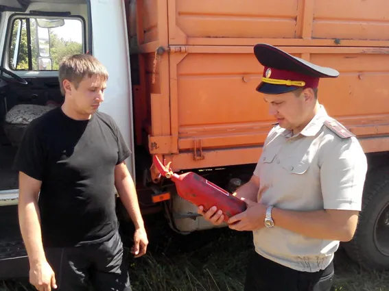 В Ізяславському районі працівники ДСНС проконтролювали захист врожаю від пожеж — фото 1