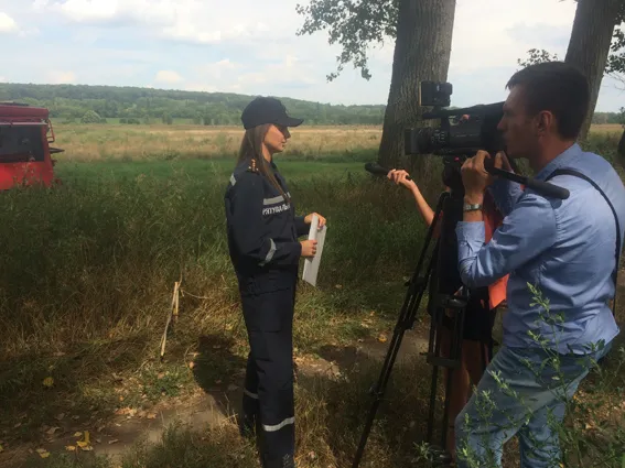 У Хмельницькому районі працівники ДСНС провели рейд з метою попередження загорання торфу — фото 1