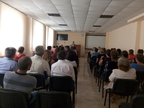 У Дунаєвецькому районі працівники ДСНС провели лекцію з пожежної безпеки для фельдшерів — фото 1