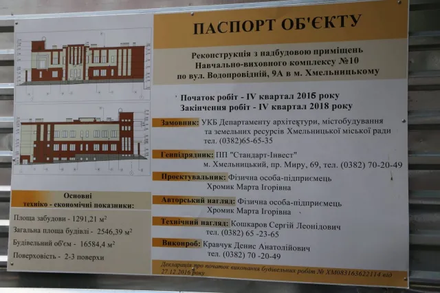 На території НВК №10 будують новий двоповерховий корпус — фото 1