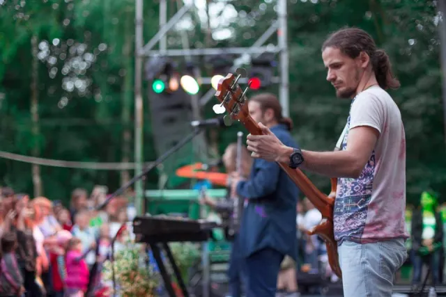 «Купальська ніч – чарівна ніч...»: у парку ім. М. Чекмана святкували Івана Купала — фото 10