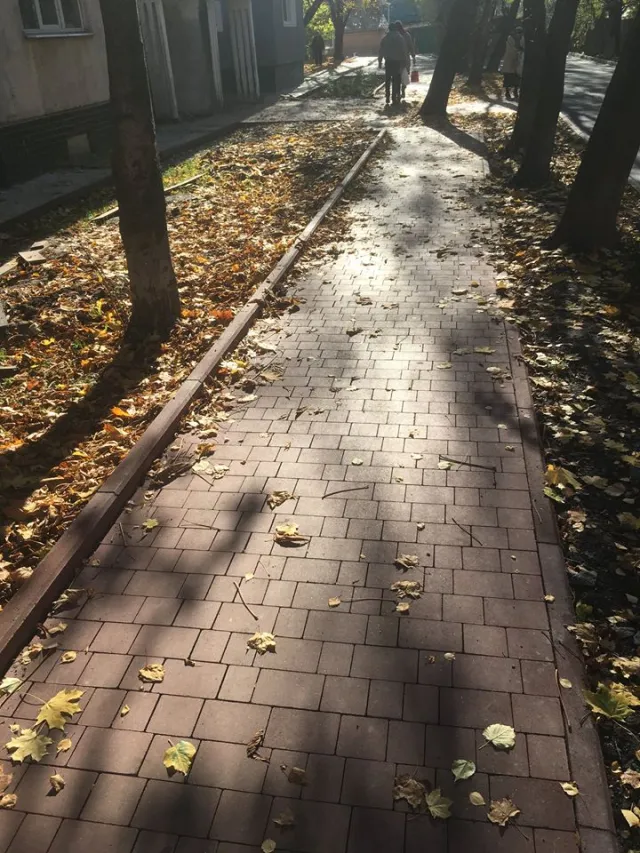 На Гречанах продовжують облаштовувати сучасну екопарковку та дитячий майданчик — фото 2