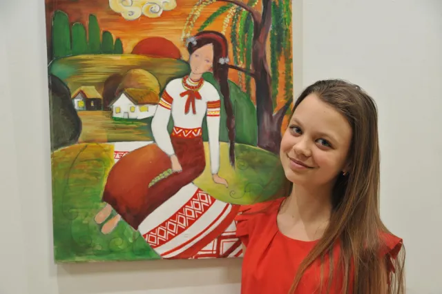 У Хмельницькому відкрили виставку дитячих творчих робіт «Мистецтво заради миру» — фото 7