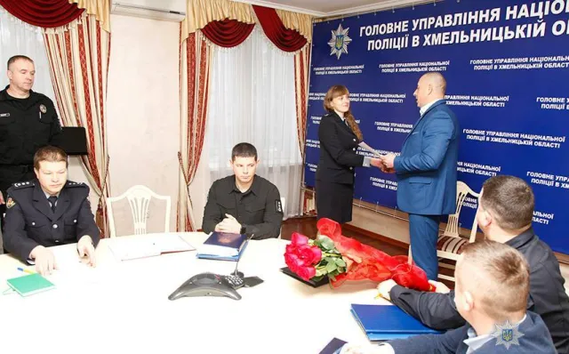 У Хмельницькому офіційно представили заступника керівника Нацполіції області — фото 1