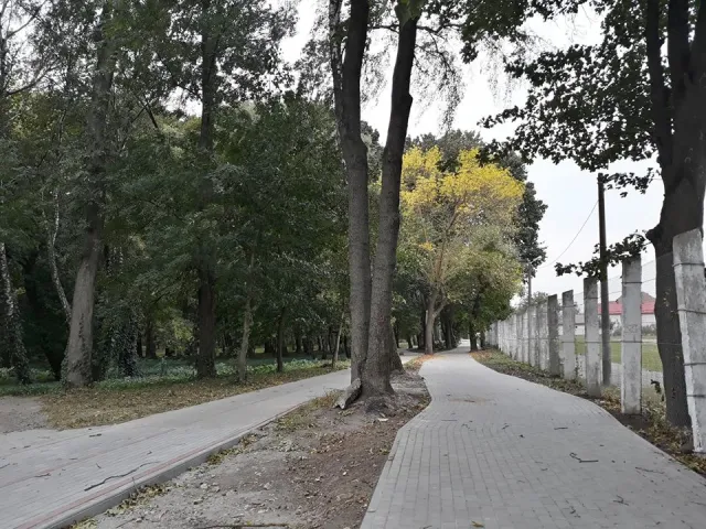 У парку ім. Чекмана з'явилася нова велосипедна доріжка — фото 2